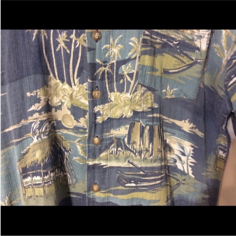 PIRATE SURF Men’s VACATION Button Down SHIRT Size XL - Picture 5 of 11